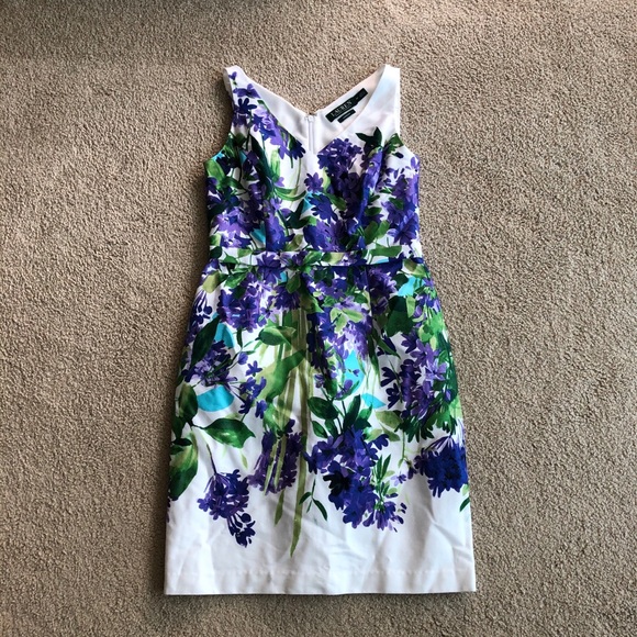 Lauren Ralph Lauren Dresses & Skirts - Ralph Lauren purple flower sleeveless dress